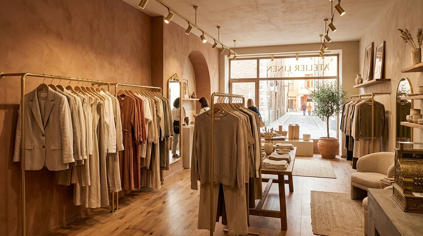 Chic aesthetic apparel boutique transformed into high-converting Instagram ads